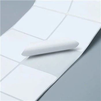 상표 물자 스티커 종이 상표 스티커 주문 접착성 상표 광택 있는 종이