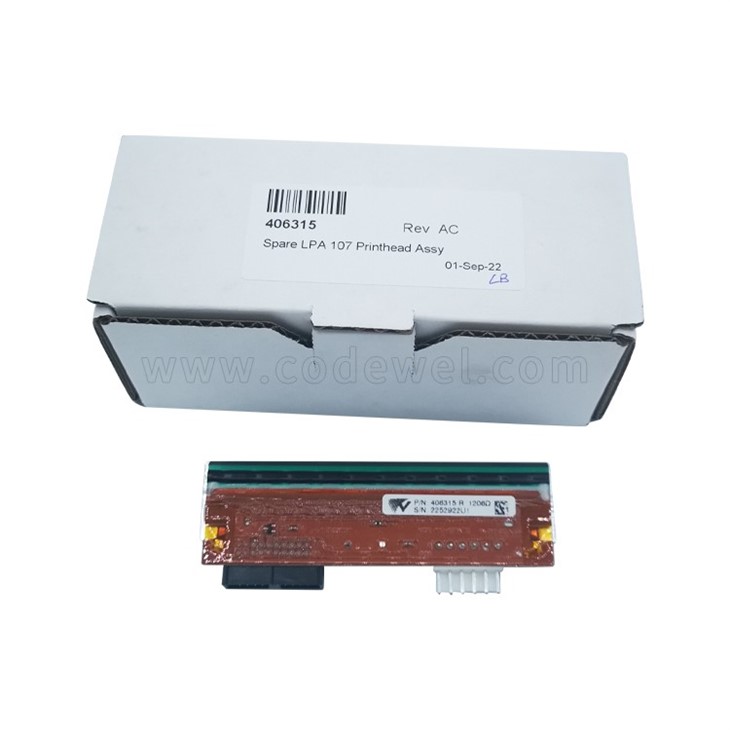 Videojet Barcode Print Head Model：9550 107mm 300dpi